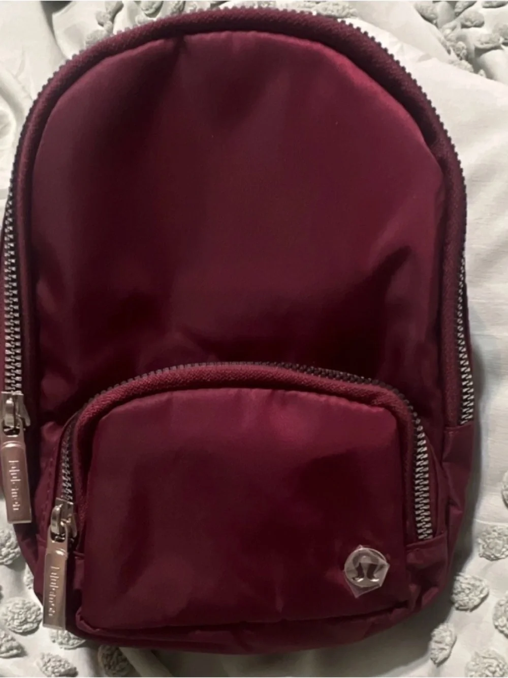 lululemon athletica Burgundy Everywhere Small Sling Bag - Picture 1 of 4